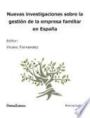 libro Nuevas Investigaciones Sobre La Gestión De La Empresa Familiar En España